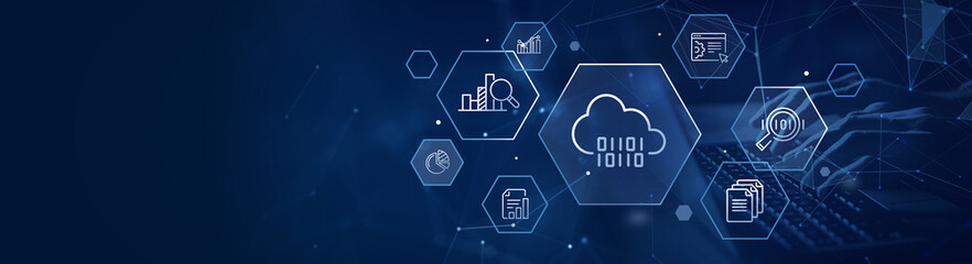 Analysis banner. Finance, money, graph, ....