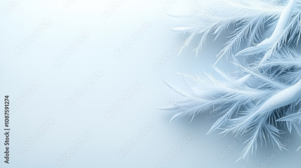 Poster texture background frozen surface with intricate frost lines and a blend of smooth, icy sections, cr