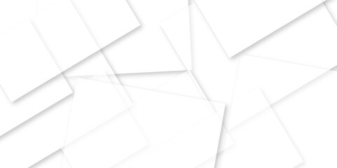 Abstract white vector background in polygonal style. Modern and creative design with white boxes and white rectangle business card. Abstract geometric colorful light background. square texture design.
