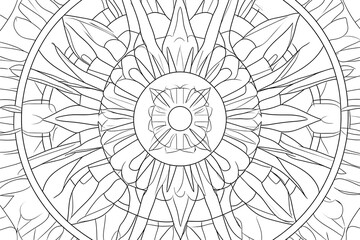 Obraz premium Ornamental luxury mandala pattern luxury ornamental mandala design background in gold color mandala design idea, mandala design vector, mandala sample flower Mandala for print poster, cover, brochure