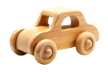 wooden toy car