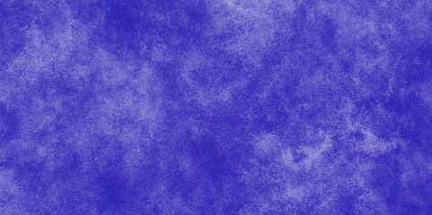Abstract blue background with blue Dark floor Background texture. Old blue purple paper with white stain. Chaotic blue watercolor paper texture background. Beautiful cirrus clouds. blue sky background