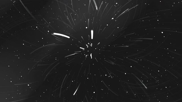 abstrack background , dark gradient background with particle stars and light