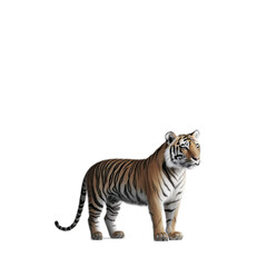 Fototapeta premium Majestic Tiger in Striking Pose