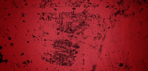 illustration Long red mossy background, abstract red leg cracked background