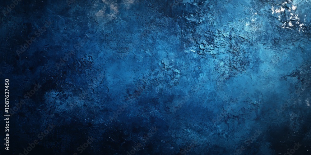 Poster abstract blue background featuring a captivating texture, ideal for various design purposes. this ab