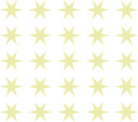 Rectangle made with 6 pointed stars