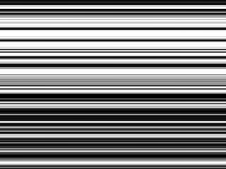 Black and white stripes abstract background overlay. Motion effect. Graphic illustration with transparent background.