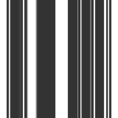 Black and white striped abstract background overlay. Motion effect. PNG graphic illustration with transparent background.