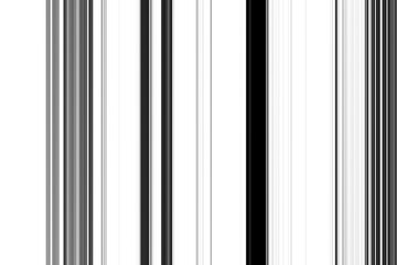 Black and white stripes abstract background overlay. Motion effect. Graphic illustration with transparent background.