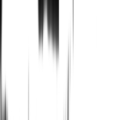 Black and white stripes abstract background overlay. Motion effect. Graphic illustration with transparent background.