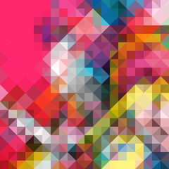 Colorful polygonal abstract background. Low poly effect. Polygon backdrop.