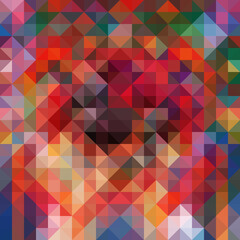 Colorful polygonal abstract background. Low poly effect. Polygon backdrop.