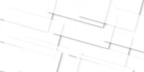 Abstract white vector background in polygonal style. Modern and creative design with white boxes and white rectangle business card. Abstract geometric colorful light background. square texture design.