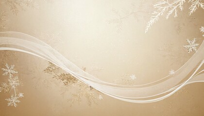 abstract background with flowing lines, invoking a peaceful, wintery Christmas vibe with a modern twist.