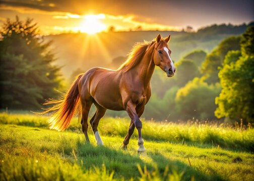 KWP Horse in Pasture Documentary Style