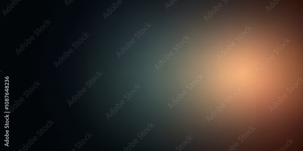 Poster abstract gradient background with dark and warm tones.