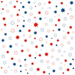 Southern Star Pattern With Background