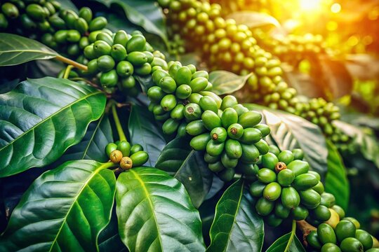 Yercaud's coffee plantation: Verdant beans flourish.