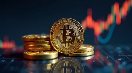 Bitcoin with Stock Market Charts