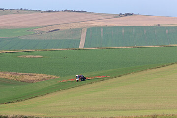 Hills of the Pewsey Vale in Wiltshire	