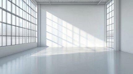 Fototapeta premium Realistic, clean white background with gentle shadow and high-detail finish, very elegant
