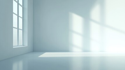 Fototapeta premium Realistic, clean white background with gentle shadow and high-detail finish, very elegant