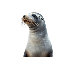 Fototapeta premium Playful Seal in Joyful Pose