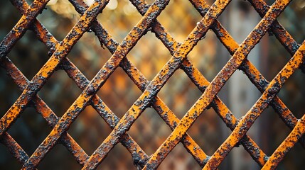 Rusty Ornamental Metal Gate with Floral Detailing © Prana