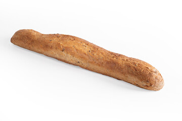 Close up , isolated on white background