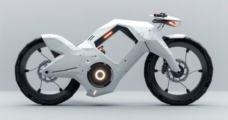 Modern Minimalist Cycling Design, Generative Ai.