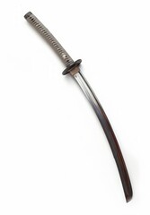 sword on white background.