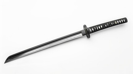 sword on white background.