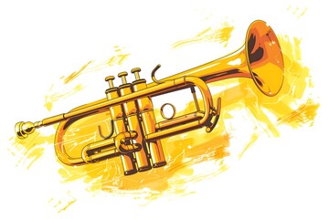 Obraz premium Vector illustration set of 50 musical instruments in cartoon style isolated on white background Retro musical instruments set realistic design Music instruments, musical notes and equipment A variety 