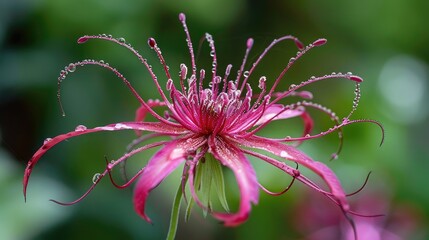 Enchanting Floral Tendrils Captivate with Mysterious Beauty