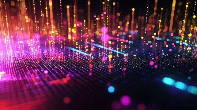 3D Scatter Plot of Global Smartphone Adoption and Internet Penetration Trends Over a Decade
