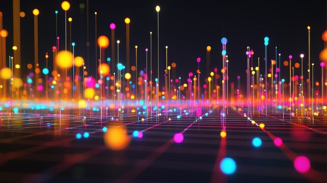 3D Scatter Plot Illustrating Global Innovation and Economic Growth Trends