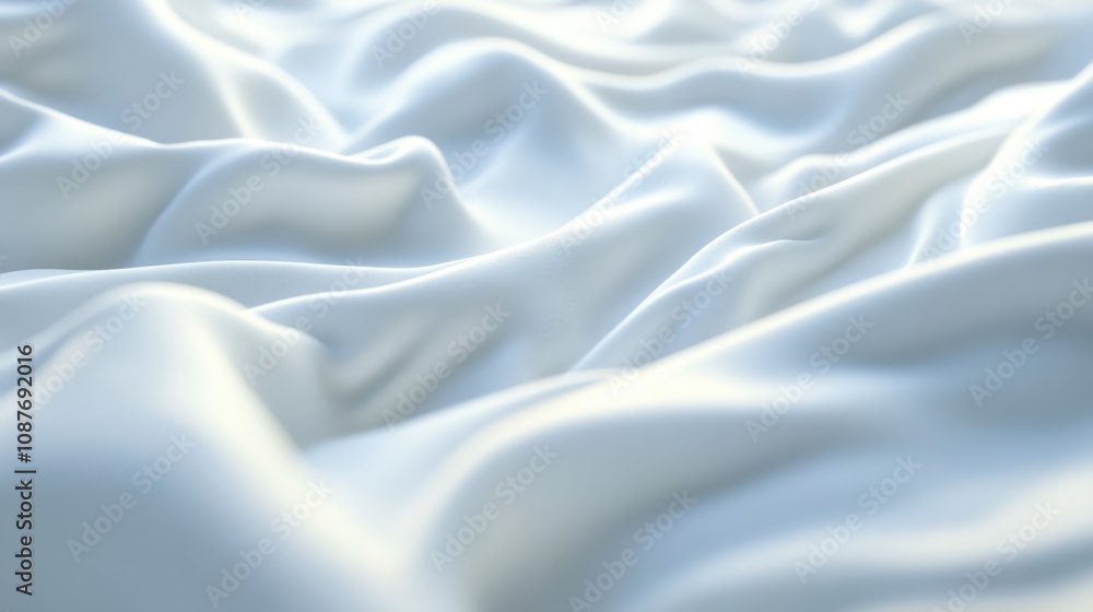 Poster simple white background with a soft gradient effect, modern and pristine, ideal for branding