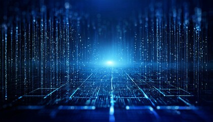 fiber optics background with lots spots