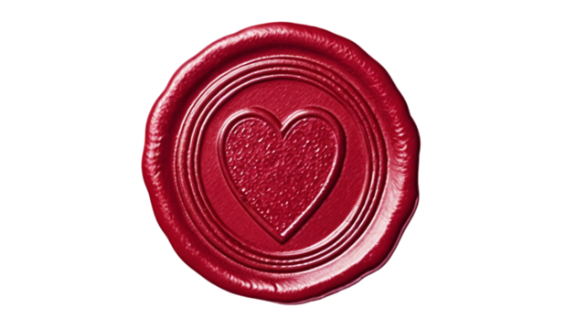 love wax seal (PNG)