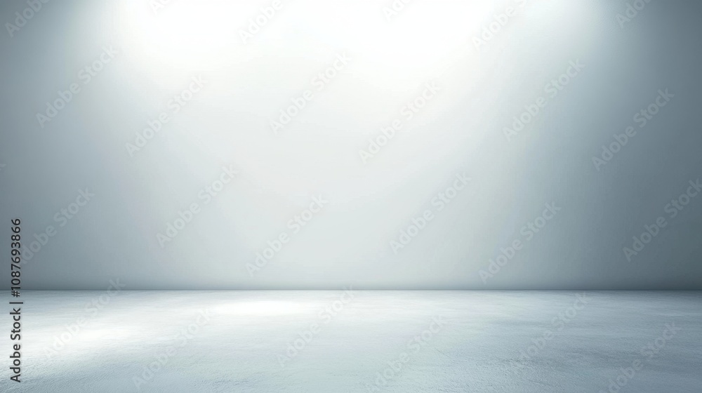 Poster smooth, pristine white surface with soft lighting and a slight gloss effect, ideal for backgrounds