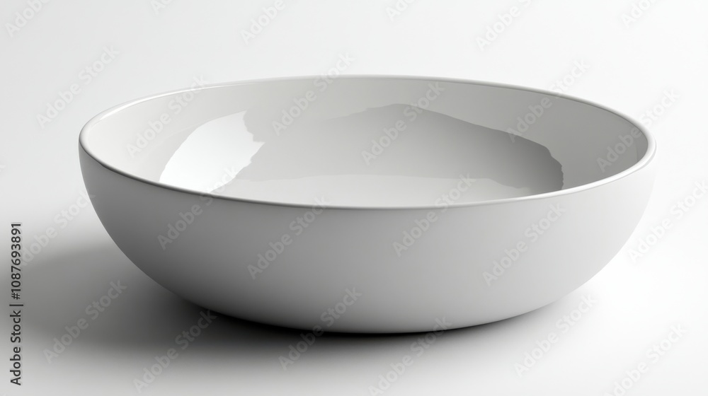 Poster smooth, pristine white surface with soft lighting and a slight gloss effect, ideal for backgrounds