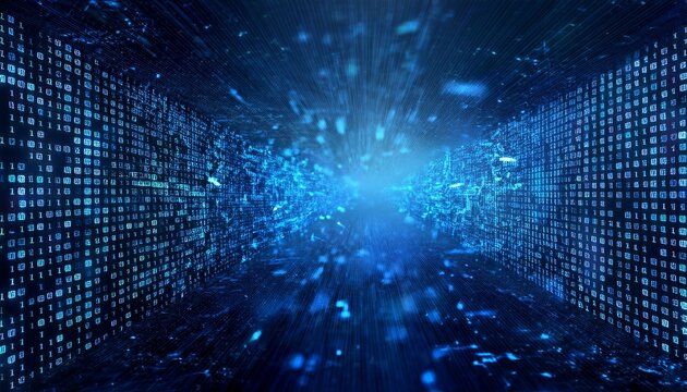 binary code background