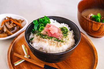 まぐろのとろろご飯