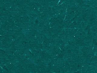 Dark green paper texture. Rough surface with many vegetable fibers. Seamless background best for collage, bookmaking, hobby, crafts, fine art.