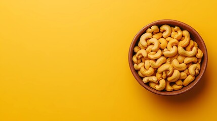 High-resolution nuts background, showcasing organic texture ideal for stock images related to natural snacks, nutrition, and healthy food marketing themes.