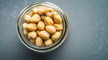Stock image of mixed nuts background, highlighting nutritious, wholesome snacks and organic textures, perfect for health-themed advertising, blogs, or product packaging.