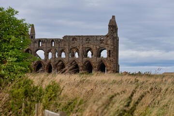 Obraz premium fragment of Whitby Abbey - Whitby - North Yorkshire - united kingdom
