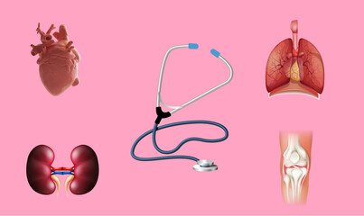 concept of doctor  responsibility and fields logo and vector