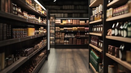 The Aisle of Gourmet Condiments